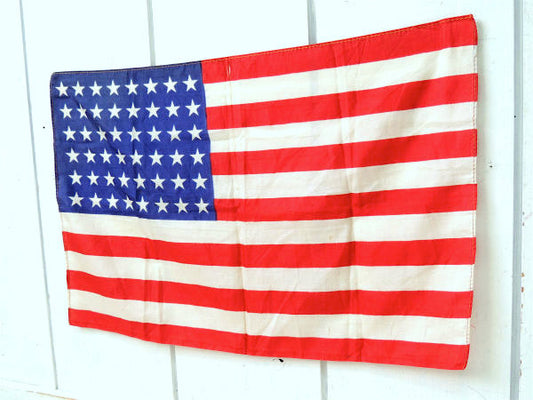 48★ 1912年〜1959年・希少価値・アンティーク・星条旗・アメリカンフラッグ・旗・USA