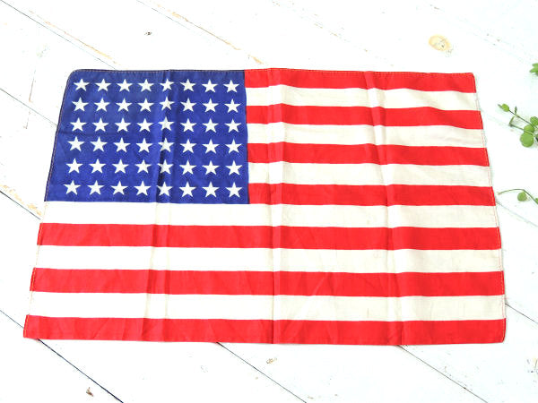 48★ 1912年〜1959年・希少価値・アンティーク・星条旗・アメリカンフラッグ・旗・USA