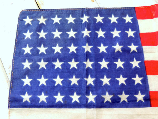 48★ 1912年〜1959年・希少価値・アンティーク・星条旗・アメリカンフラッグ・旗・USA
