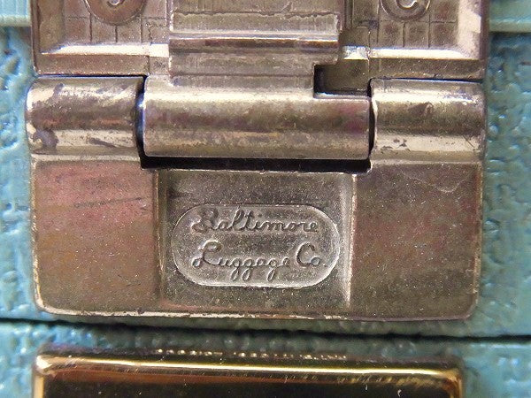 【Starline】ミントグリーン色・ヴィンテージ・メイクボックス/コスメボックス USA