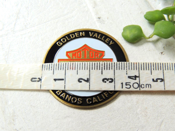 【GOLDEN VALLEY・モーターサイクル】ハーレーダビッドソン・ステッカー・オリジナル