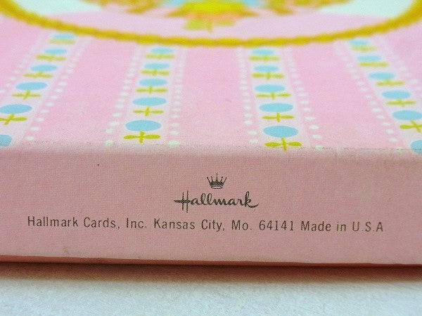 【Suzy】レトロな女の子柄・箱付きヴィンテージ・レターセット・5枚組(封筒付き) USA