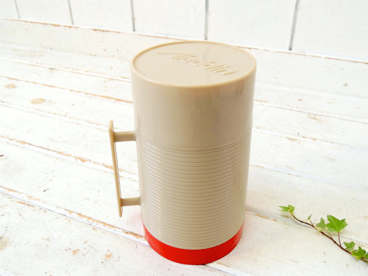 HY-LO アラジン 1970's~ US ベージュ×レッド ヴィンテージ 水筒 スープジャー キャンプ道具