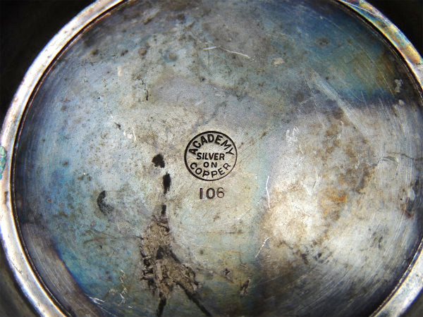 【ACADEMY SILVERPLATE】シルバー製・アンティーク・シェーカー/カクテル/銀食器