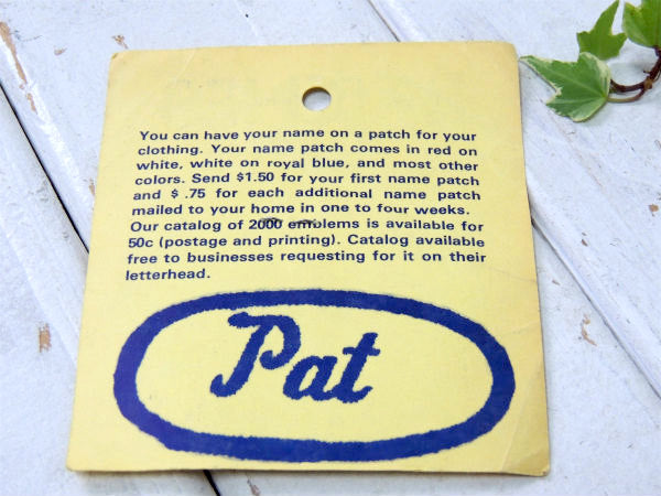 キャンプ テント 1970s CAMPERS ARE ヴィンテージ 刺繍 ワッペン デッド