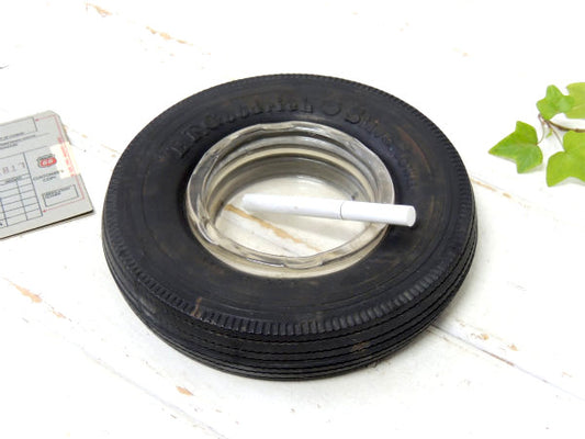 【BFグッドリッチ】1960s~・アドバタイジング・タイヤ型・ヴィンテージ・灰皿・アシュトレイ