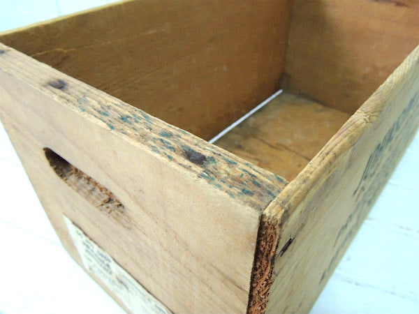 【JOHNSON&GUNSTON】アドバタイジング・木箱・ビンテージ・ウッドボックス・ジャンク