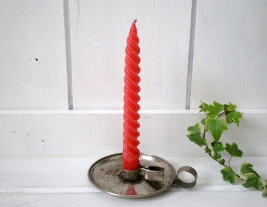 ティン製・ヴィンテージ・キャンドルスタンド/キャンドルホルダー/蝋台 USA