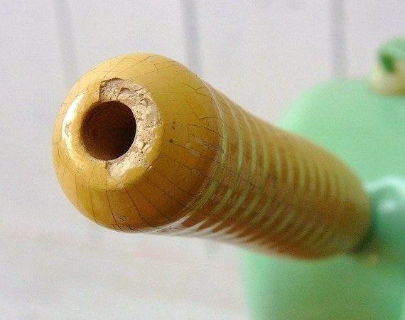 【Handy Hannah】ミントグリーン色・箱付き・ヴィンテージ・ヘアドライヤー/ドライヤー