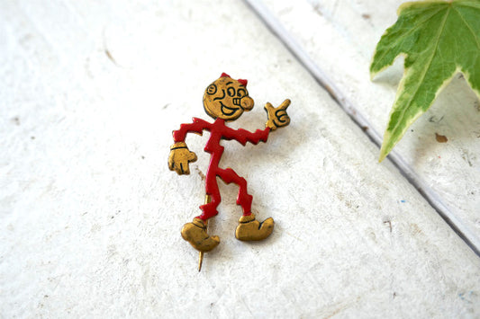 レディキロワット 50s キャラクター アドバタイジング ビンテージ タイピン スティックピン US