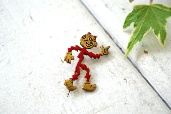 レディキロワット 50s キャラクター アドバタイジング ビンテージ タイピン スティックピン US