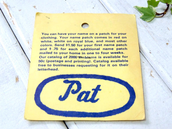 I'M THE GREATEST 私は最高 1970s・ビンテージ・デッドストック・刺繍・ワッペン