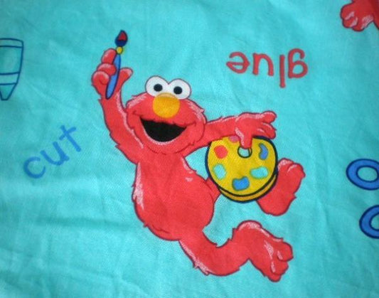セサミストリート エルモのベビーサイズ・ユーズドシーツ(フィット)