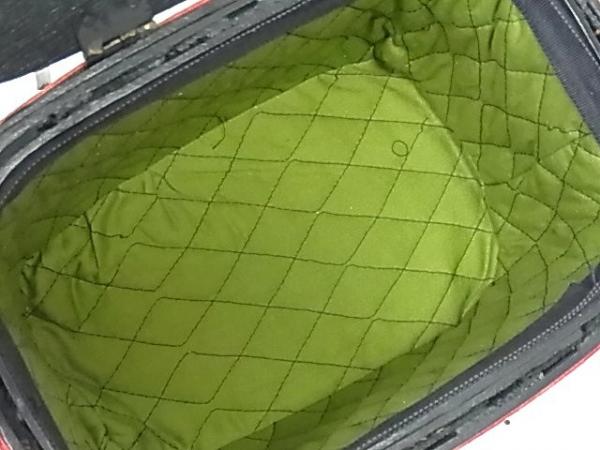 きのこ柄・木製ヴィンテージ・バスケット/カゴバッグ USA