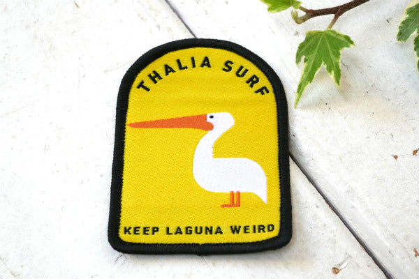 タリアサーフ THALIA・サーフショップ・カリフォルニア・ラグナビーチ・ペリカン・ワッペン US