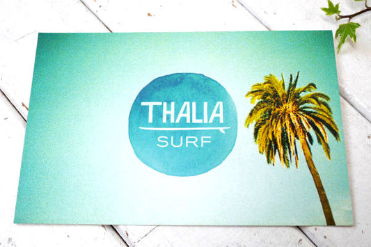 タリアサーフ THALIA ラグナビーチ フライヤー 印刷物・サーフショップ・カリフォルニア 限定