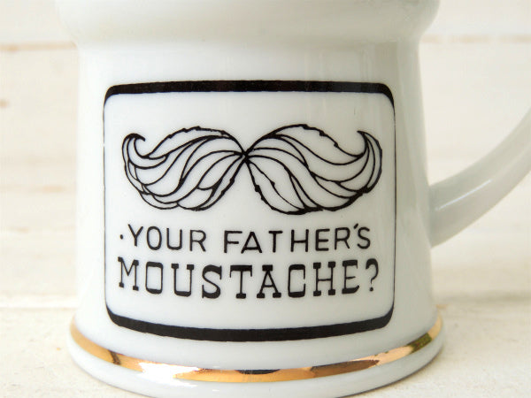 【髭・YOU FATHER'S  MOUSTACHE?】BARBER・ビンテージ・マスタッシュカップ