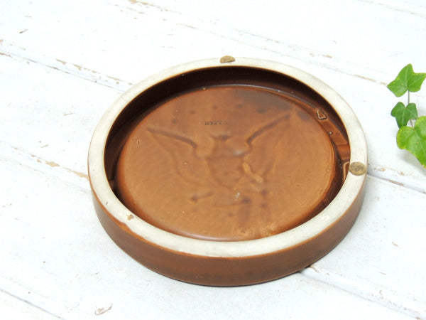 【US ARMY・ミリタリー】イーグル・陶器製・灰皿・アシュトレイ・アンティーク&ビンテージ