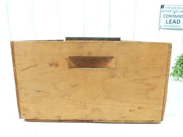 カリフォルニアのフルーツ農園・リンゴのヴィンテージ・ウッドボックス/木箱/フルーツ箱 USA