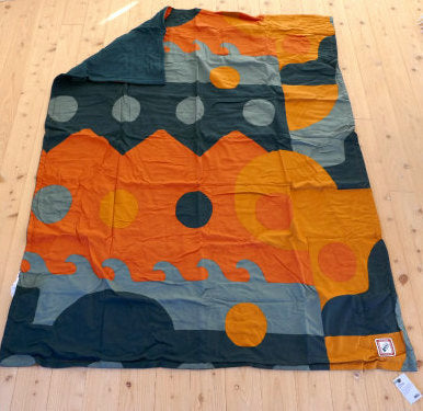 REI COOP フィヨルド柄 フランネル×フリース ブランケット アウトドア キャンプ 車中泊