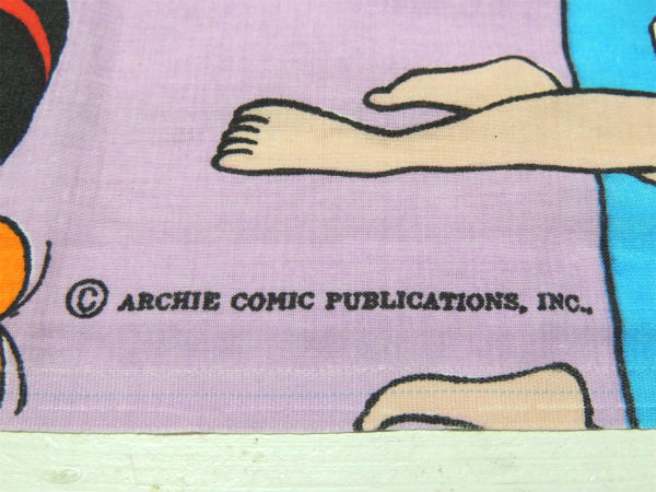 アーチーズコミック 激レア アメコミ・ヴィンテージ・ユーズドシーツ ボックタイプ USA 生地