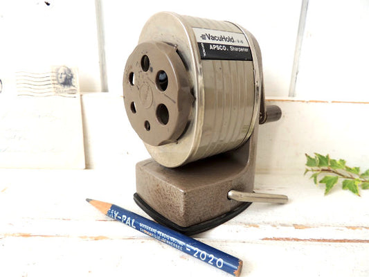 【APSCO】USA!6種類サイズ・ビンテージ・鉛筆削り/ペンシルシャープナー
