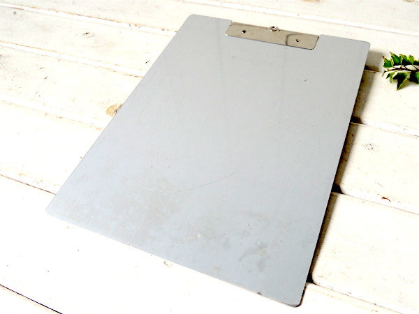 【SAUNDERS】USA・アルミ製・クリップボード/バインダー/工業系