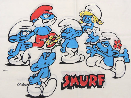 【スマーフ】SMURF・ヴィンテージ・ピロケース/枕カバー USA