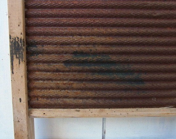 【National Washboard】木製・ヴィンテージ・ウォッシュボード/洗濯板 USA