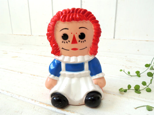 【ラガディ アン】ヴィンテージ・コインバンク/貯金箱/PLAY PAL PLASTICS