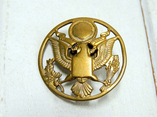 【United States・鷲・イーグル】金色・ヴィンテージ・US ARMY・ピンバッジ・ピンズ