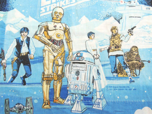 スターウォーズ エピソード5 帝国の逆襲・70's・ヴィンテージ・カーテン・生地 USA
