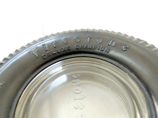 【Firestone・ファイヤーストーン】デラックス・チャンピオン・タイヤ型・ビンテージ・灰皿