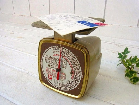 【PELOUZE/PRINCESS】小さなヴィンテージ・ポスタルスケール/郵便はかり USA