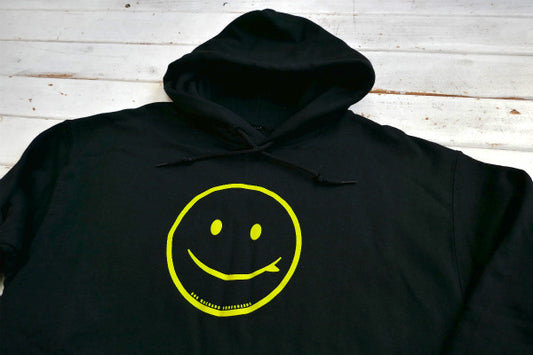 ROB MACHADO ロブマチャド サーフィン スマイル パーカー フーディー ブラック(M)