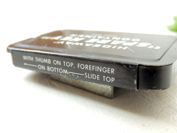 HIDEAWAYSPARE KEY CONTAINER・ヴィンテージ・ブリキ製・キー・ケース