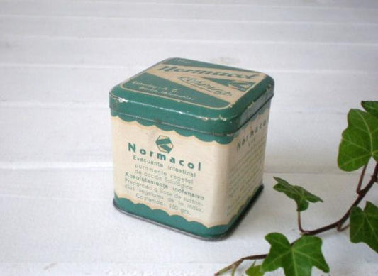 スペイン アンティーク・ティン缶