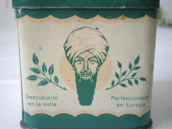 スペイン　アンティーク・ティン缶
