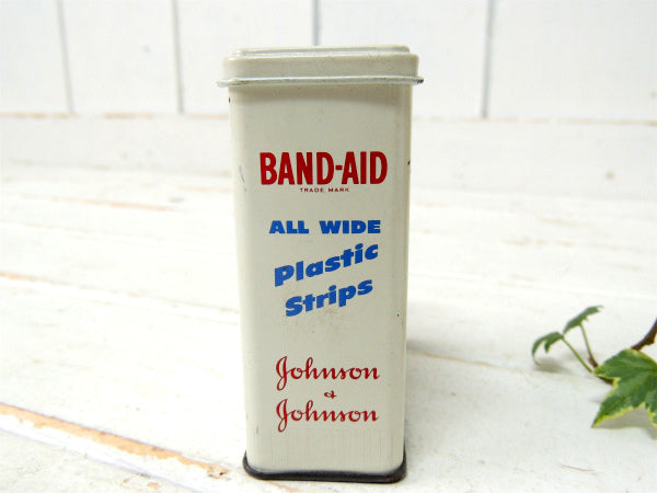 【ジョンソン&ジョンソン】60's~バンドエイド・ヴィンテージ・ティン缶/ブリキ缶 USA