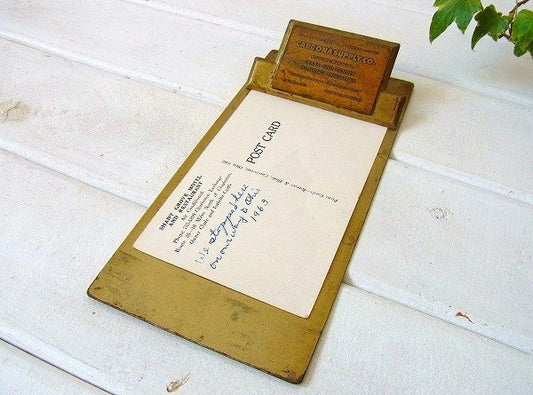 アドバタイジング・ヴィンテージ・クリップボード/バインダー USA