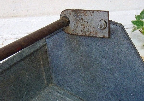 ヴィンテージ・ブリキバスケット/ツールケース/工具入れ USA