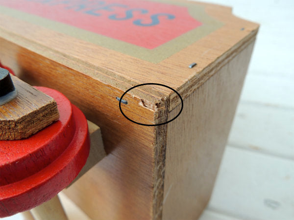 【SANTA EXPRESS】クリスマス・汽車・ビンテージ・ウッドボックス・木箱 USA オモチャ箱