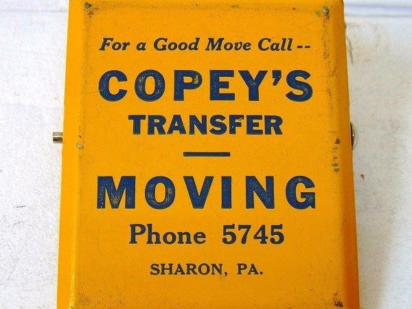 【COPEY'S MOVING】ノベルティ・ヴィンテージ・クリップ USA