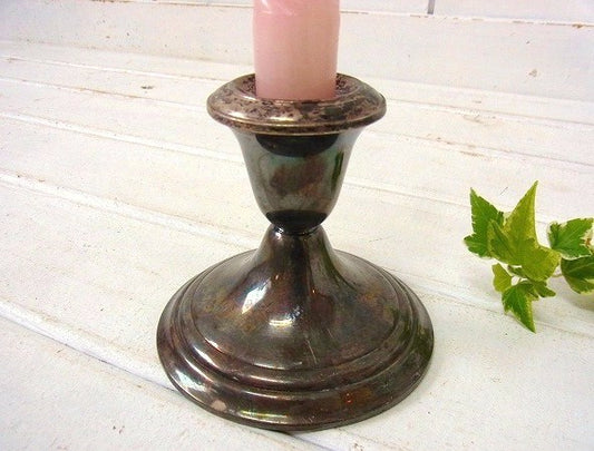 【GORHAM】ゴーハム・シルバー製・アンティーク・キャンドルスタンド/キャンドルホルダー/蝋台