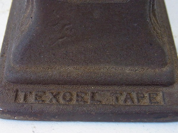 【TEXCEL TAPE】古いアイアン製・アンティーク・テープカッター/テープディスペンサー