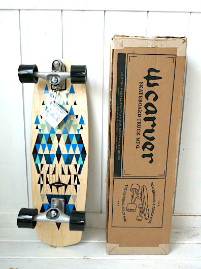 ピタゴラス シリーズC7 カーバー 30.5 サーフスケート コンプリート スケートボード USA