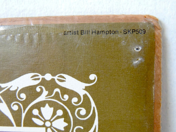 インディアン 1970s  ネイティブ　Bill Hampton アメリカン ヴィンテージ ポスター 印刷物 壁飾り　