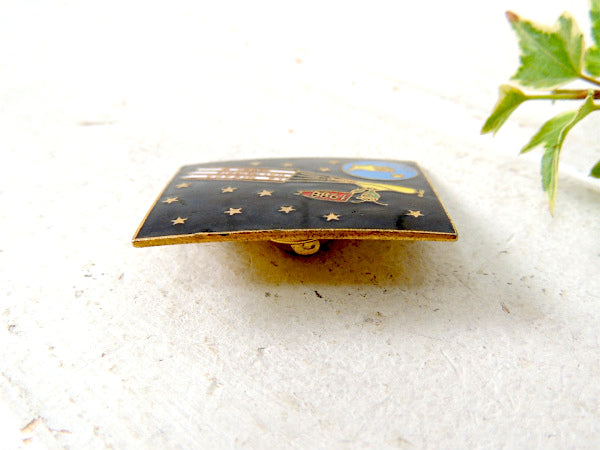 【カリフォルニア/セスナ機/コマーシャル/1988】ヴィンテージ・ピンズ・アクセサリー・USA