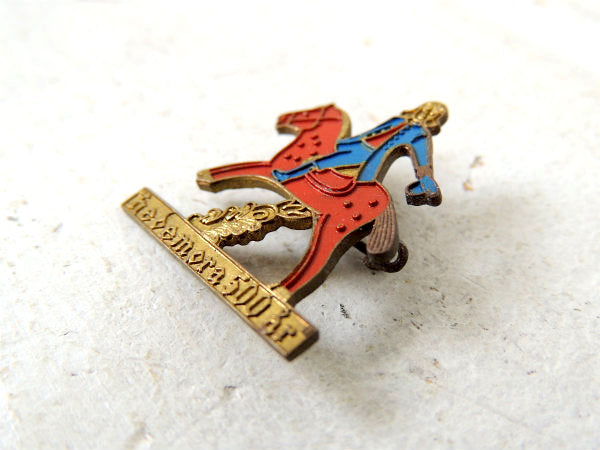 【馬と男爵モチーフ】ちいさな可愛いアンティーク・ブローチ・アクセサリー