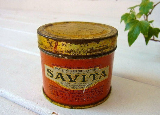 【SAVITA】シーズニング・ヴィンテージ・ティン缶/スパイス缶 USA